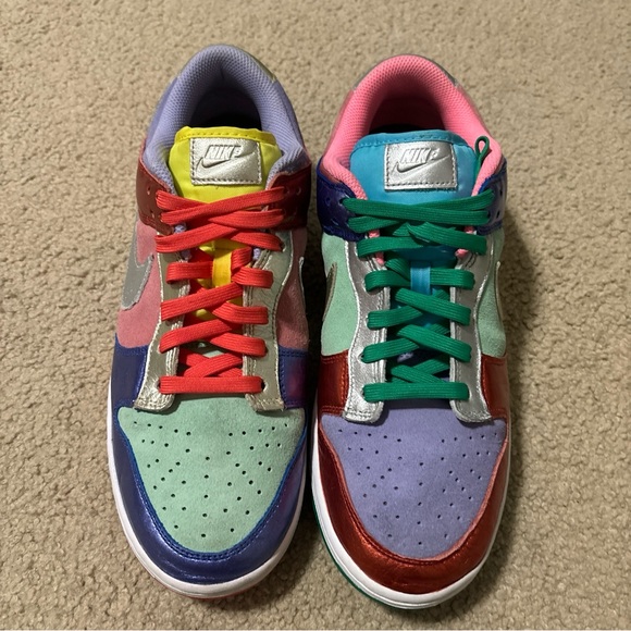 Nike Dunk Low DN0855-600 Sunset Pulse Women’s Sneaker Shoe Size 11.5 Multicolor - Picture 4 of 12